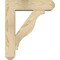 Ekena Millwork Funston Craftsman Rough Sawn Bracket w/ Offset Brace, Douglas Fir, 6"W x 20"D x 24"H BKT0604X20X24FST04RDF - alternate 4